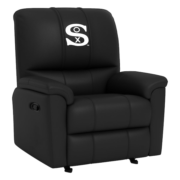 Dreamseat Rocker Recliner with Chicago White Sox Cooperstown Primary XZ52031CDRRBLK-PSCOOP0135 - main